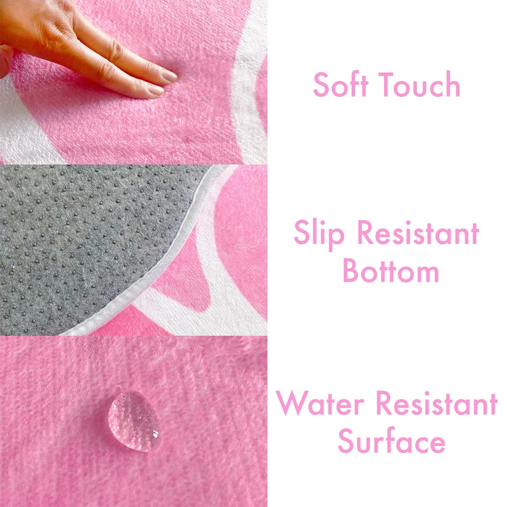 Load image into Gallery viewer, Rose Rug - Round Flower Shaped Carpet