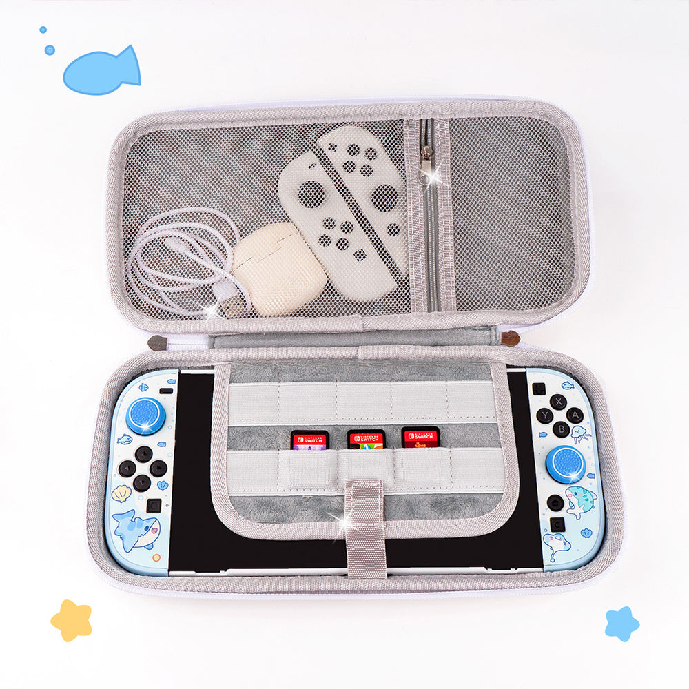 Load image into Gallery viewer, Shark Bundle for Nintendo Switch 2 | Kawaii Pastel Blue Ocean Switch 2 Accessories