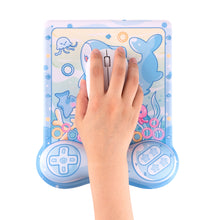 Load image into Gallery viewer, Shark Mousepad | Cute Kawaii Anime Pastel Blue