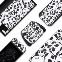 Load image into Gallery viewer, Skulls Switch Skin - Gothic Nintendo Switch Lite OLED Wrap