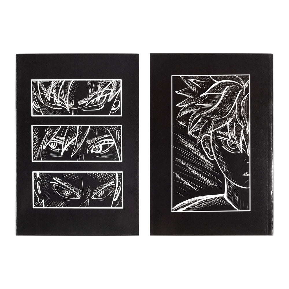 Load image into Gallery viewer, Anime Eyes Notebook - 2 Pack Ninja Manga Journal