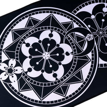 Load image into Gallery viewer, Cardcaptor Sakura Desk Mat - Constellation Star Black and Pink Mousepad