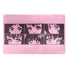 Load image into Gallery viewer, Anime Eyes Carpet Mat - Large Rectangular Rug