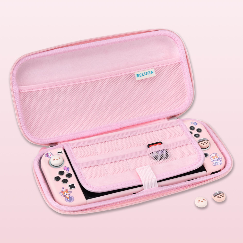 Load image into Gallery viewer, Corgi Boba Case - Dog Nintendo Switch, Lite, OLED Bundle