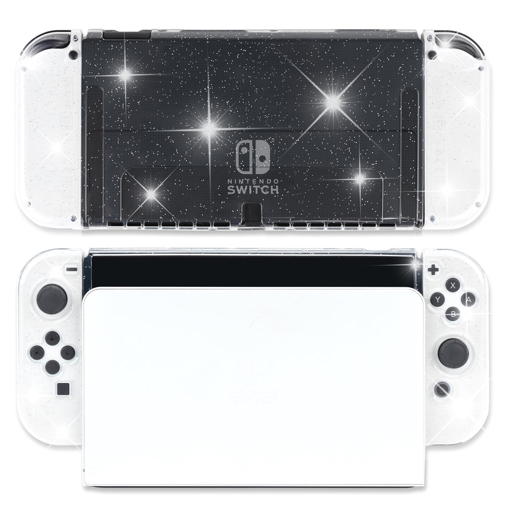 Load image into Gallery viewer, Glitter Case | Clear Shell Nintendo Switch Standard, Lite, OLED