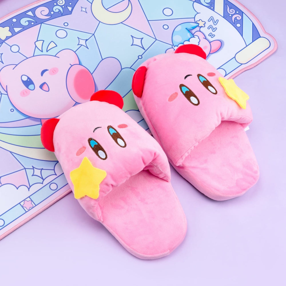 Load image into Gallery viewer, Kirby Star Slipper | Cute Anime House Shoes One Size Adult Women