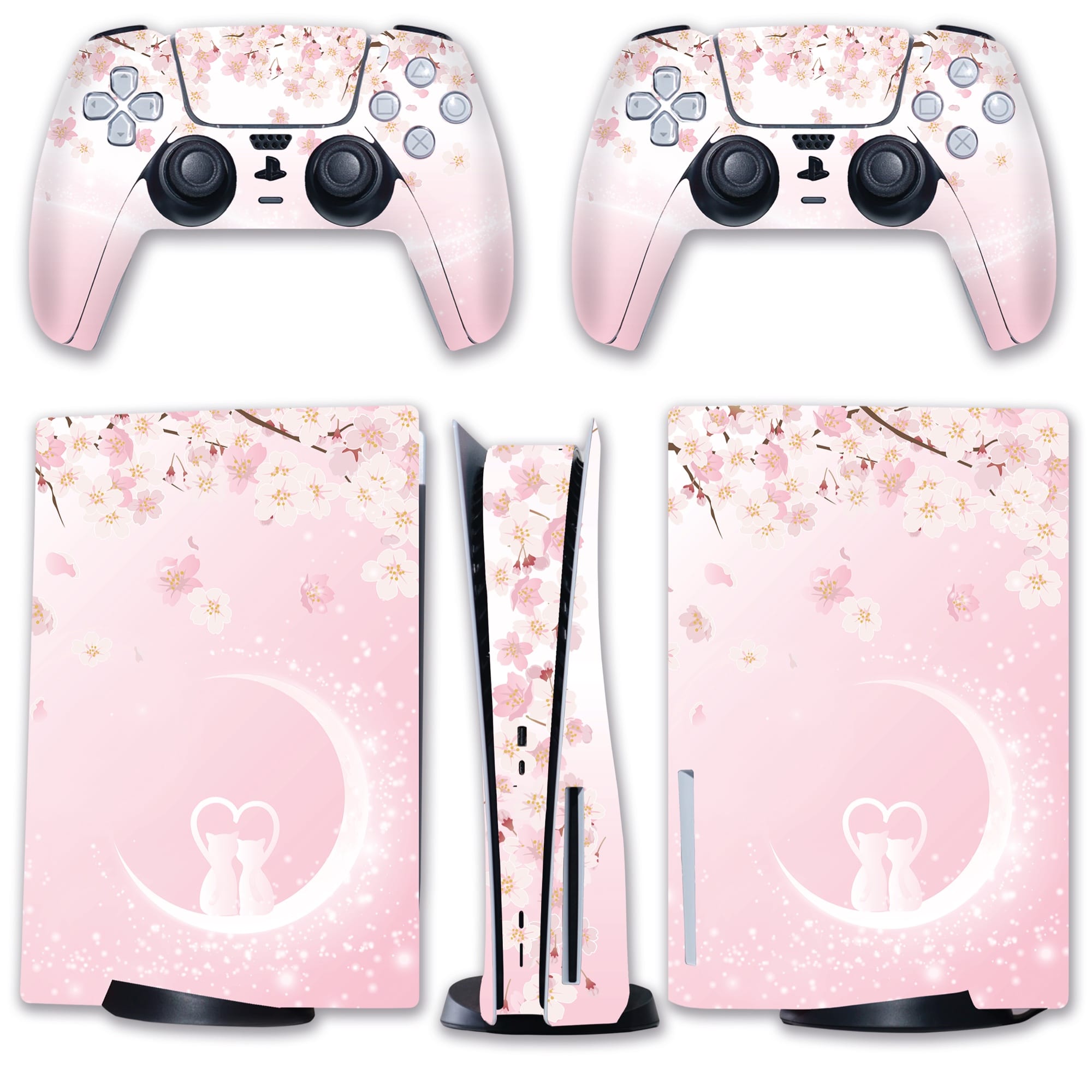 Decal Skin for PS5 Digital, Whole Body Vinyl Sticker Cover for