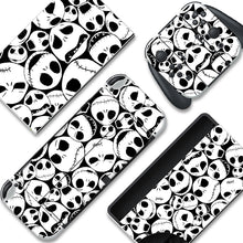 Load image into Gallery viewer, Skulls Switch Skin - Gothic Nintendo Switch Lite OLED Wrap