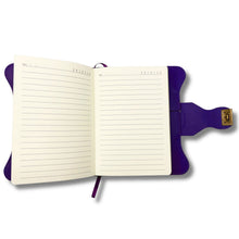 Load image into Gallery viewer, Purple Lock Journal | Password Diary with 3-Digit Combination Lock