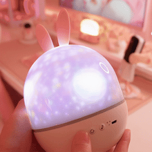 Load image into Gallery viewer, Bunny Night Light - Cute Kawaii Soft Projector
