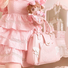 Load image into Gallery viewer, Sakura Anime Handbag - Cute Pink Purse
