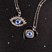 Load image into Gallery viewer, Evil Eye Necklaces - 2 Pack Protection Jewelry
