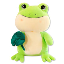 Load image into Gallery viewer, Frog Plush - Cute Green Plushie Toy
