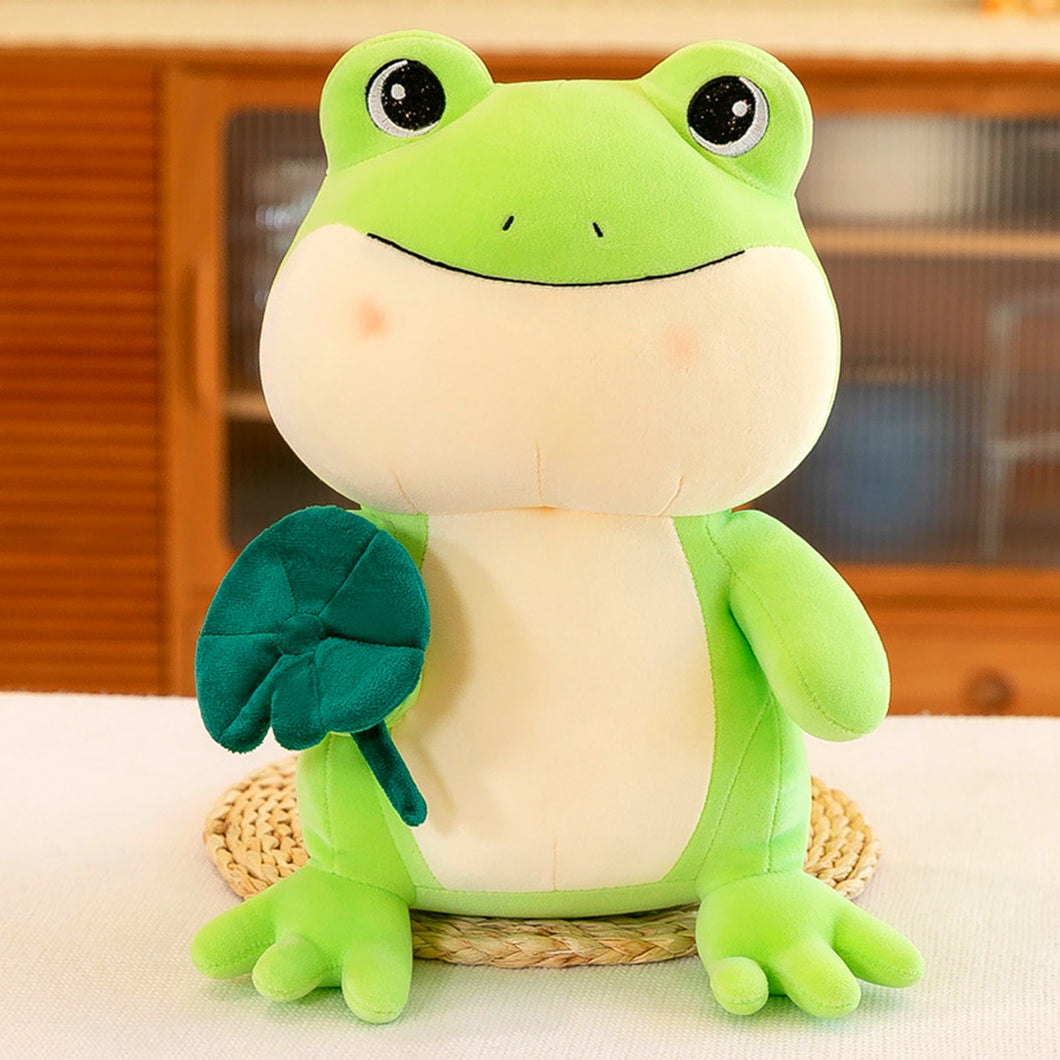 Frog Plush - Cute Green Plushie Toy