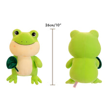 Load image into Gallery viewer, Frog Plush - Cute Green Plushie Toy
