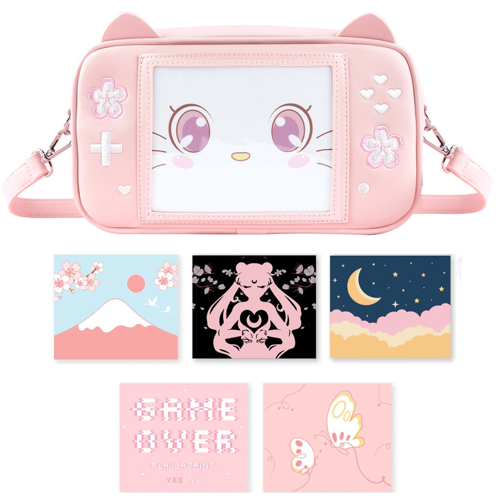 Load image into Gallery viewer, BelugaDesign Sakura Game Purse 6 Cards Handbag
