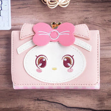 Load image into Gallery viewer, Hello Melody Pink Cat Anime Wallet
