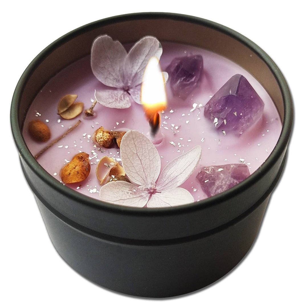 Lavender Purple Scented Candle