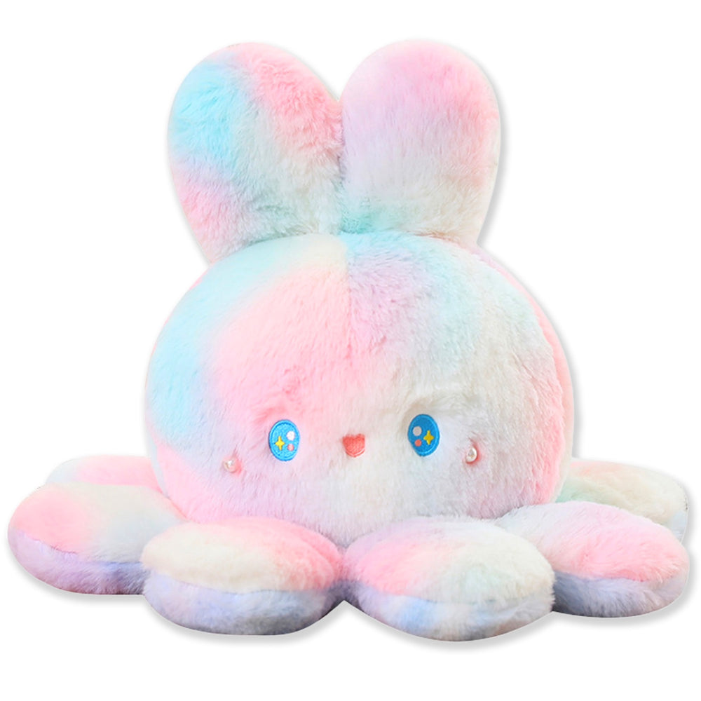 Rainbow Bunny Squeeze Toy