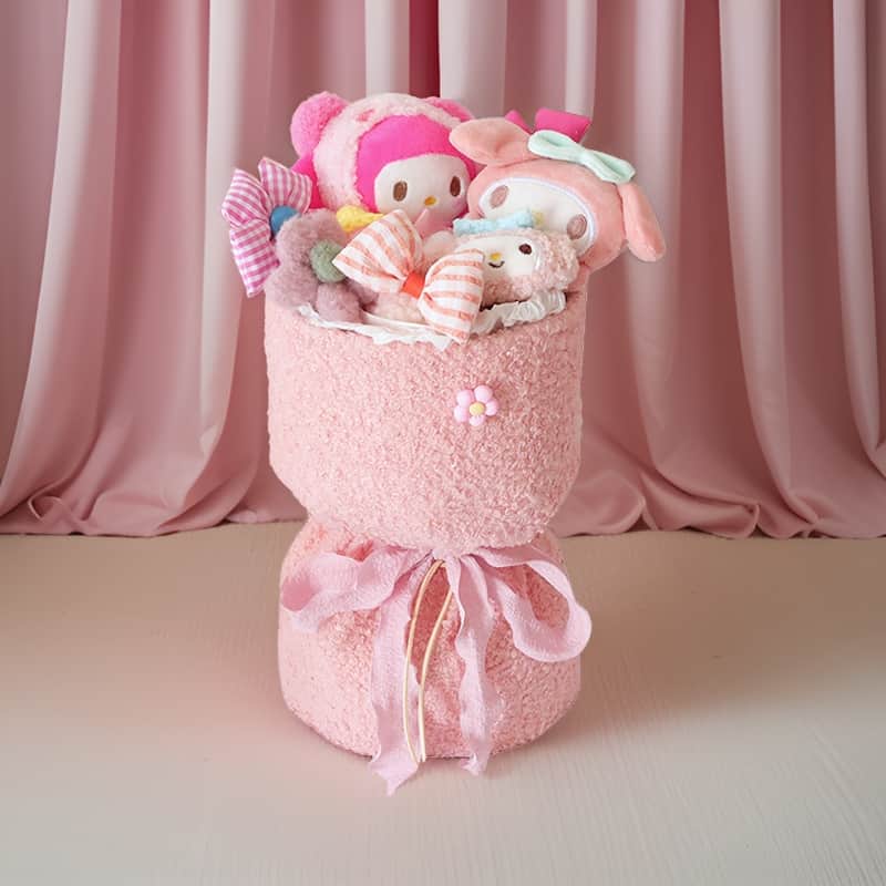 Load image into Gallery viewer, Sanrio Plush Bouquet - Kawaii Valentine Birthday Gift