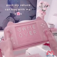 Load and play video in Gallery viewer, BelugaDesign Sakura Game Purse 6 Cards Handbag
