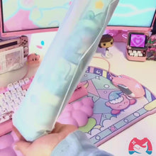 Load and play video in Gallery viewer, Shark Desk Pad - Cute Blue Ocean Mousepad
