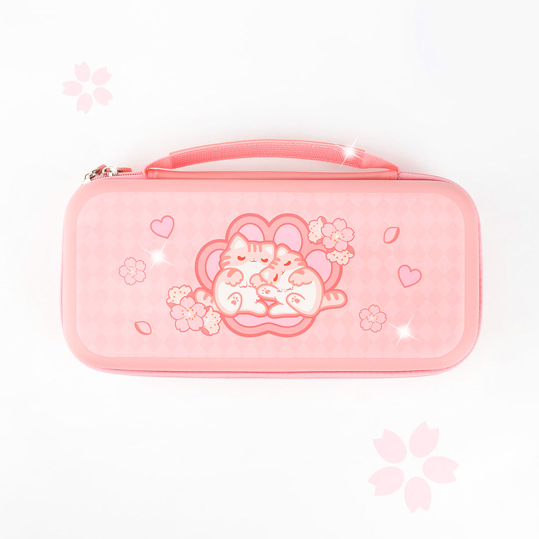 Sakura Cat Bundle for Nintendo Switch 2 | Kawaii Pink Anime Switch