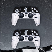 Load image into Gallery viewer, Space Moon PS5 Skin - Astronaut Cute Vinyl Wrap Sticker Sony Playstation 5
