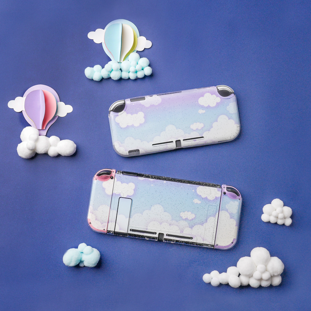 Blue Clouds Switch Skin - Nintendo Switch Lite OLED Wraps