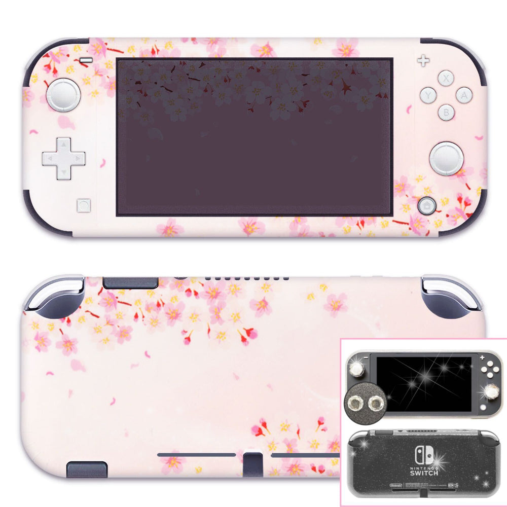 Load image into Gallery viewer, Sakura Switch Skin - Flower Nintendo Switch or Lite Wrap
