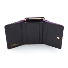 Load image into Gallery viewer, Kuromi Wallet - Sanrio Black Purple Wallet
