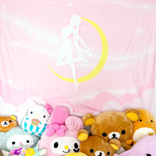 Load image into Gallery viewer, Sailor Moon Tapestry - Cute Anime Kawaii Wall Decor
