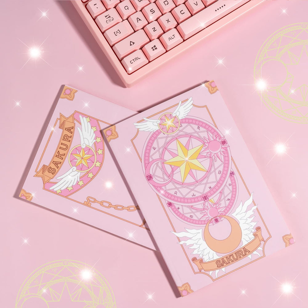 Load image into Gallery viewer, Cardcaptor Sakura Notebooks - 2 Pack Cute Anime Journal
