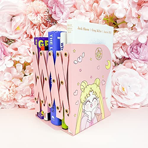 Load image into Gallery viewer, Sailor Moon Bookend - Cute Anime Book Stop
