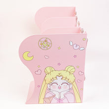 Load image into Gallery viewer, Sailor Moon Bookend - Cute Anime Book Stop
