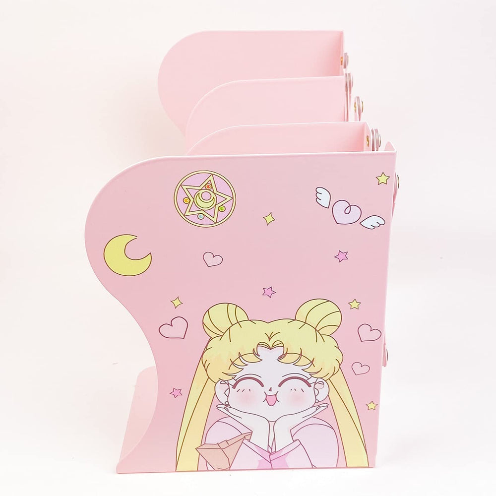Load image into Gallery viewer, Sailor Moon Bookend - Cute Anime Book Stop
