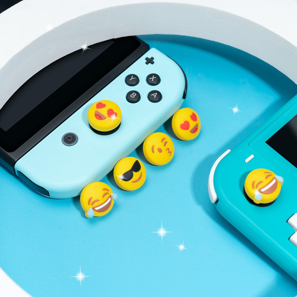 Load image into Gallery viewer, Emoji Thumb Grips - Nintendo Switch, Lite, OLED Button Caps