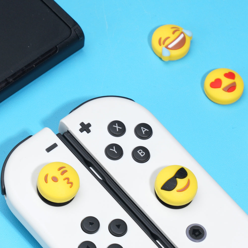 Load image into Gallery viewer, Emoji Thumb Grips - Nintendo Switch, Lite, OLED Button Caps
