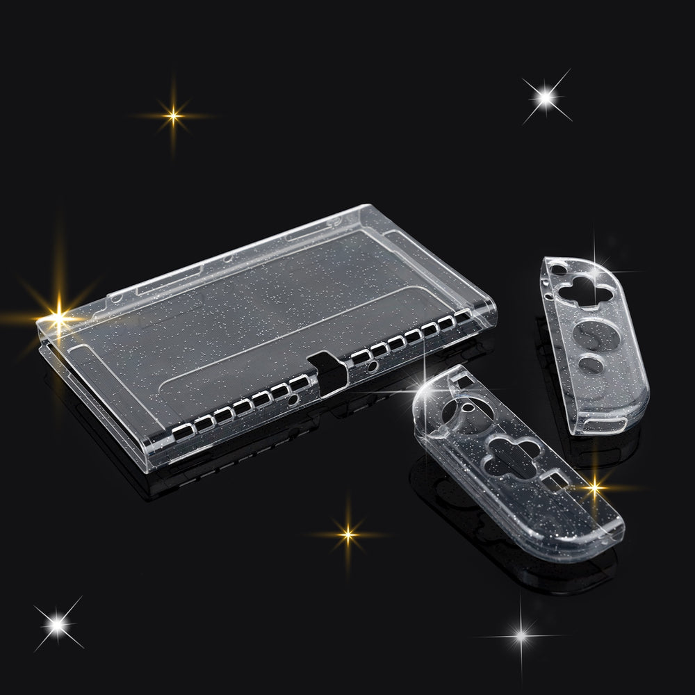 Load image into Gallery viewer, Glitter Case - Clear Shell Nintendo Switch Standard, Lite, OLED
