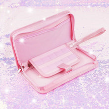 Load image into Gallery viewer, Pink Glitter Carrying Case - Nintendo Switch Lite Standard OLED
