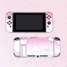 Load image into Gallery viewer, Pink Clouds Switch Skin - Pastel Switch Standard, OLED, Lite Wraps
