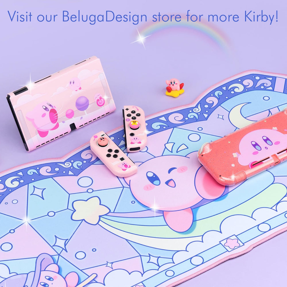 Load image into Gallery viewer, Kirby Case - Pink Anime Cover for Nintendo Switch OLED