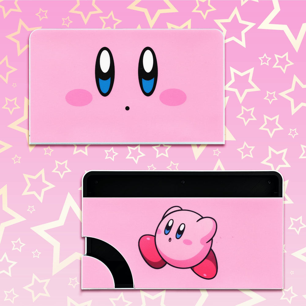 Load image into Gallery viewer, Kirby Skin - Pink Anime Nintendo Switch Lite OLED Wrap