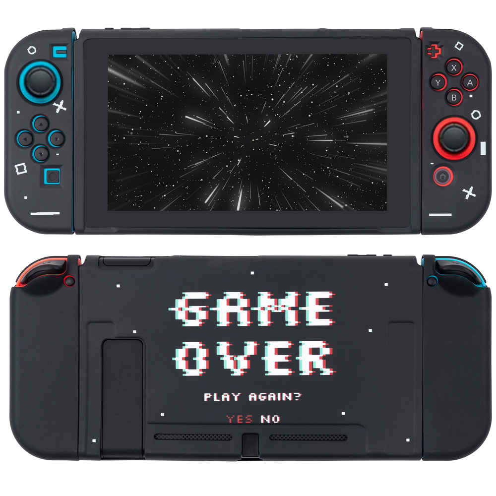 Load image into Gallery viewer, Game Over Switch Case - Black Retro Nintendo Switch, Lite, OLED
