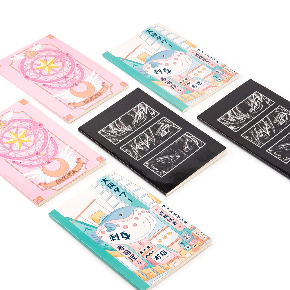 Load image into Gallery viewer, Cardcaptor Sakura Notebooks - 2 Pack Cute Anime Journal
