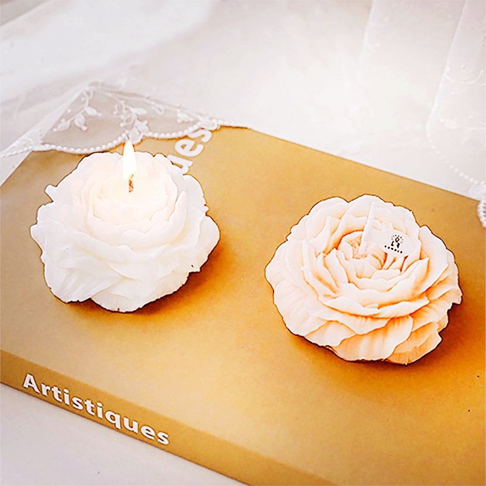 Load image into Gallery viewer, Peony Candles – 4 Pack Floral Scented Aroma
