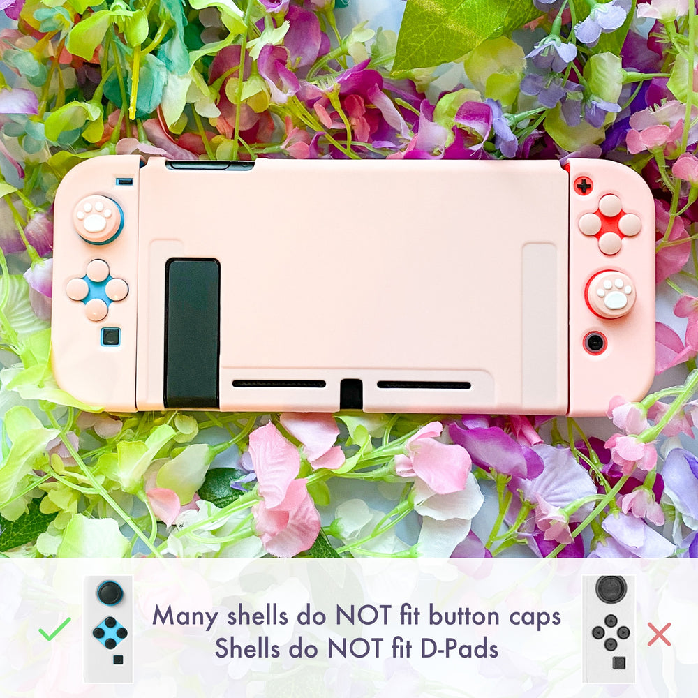 Pastel Button Caps D-Pad - Nintendo Switch Standard, OLED – Beluga