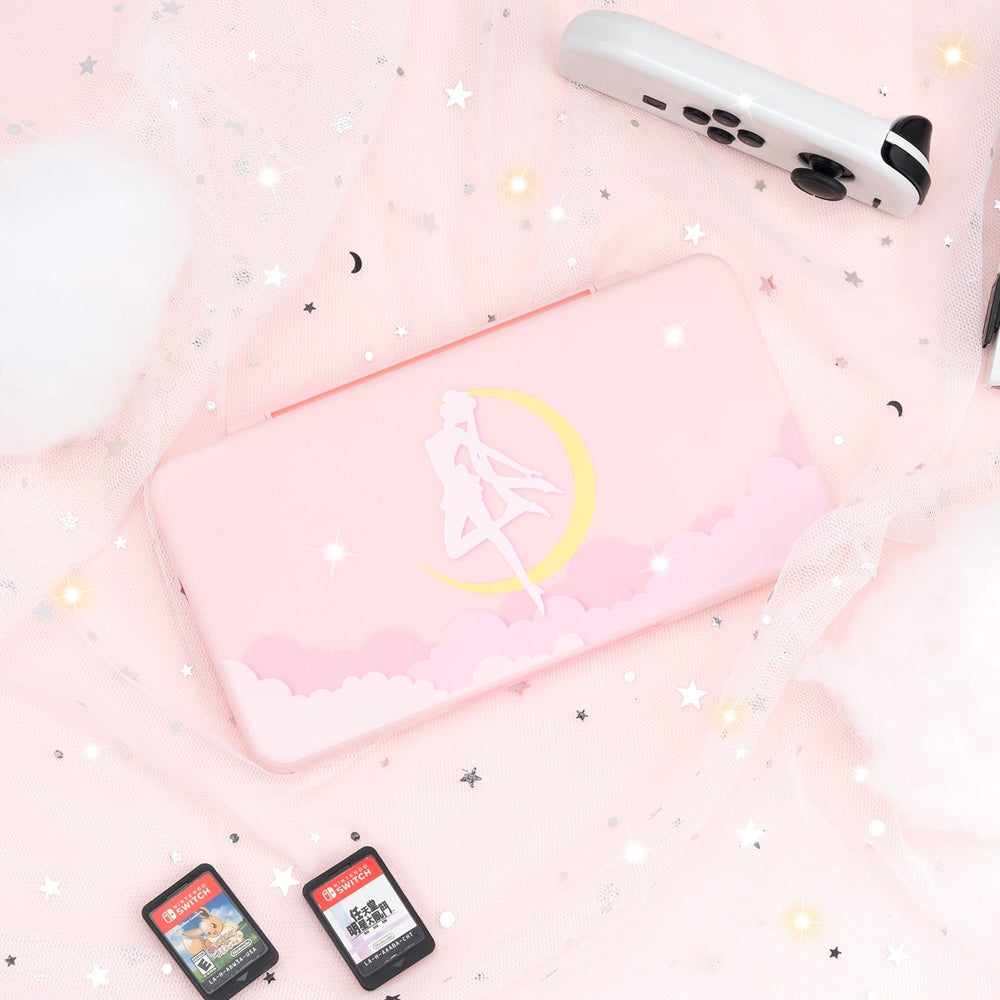 Load image into Gallery viewer, Sailor Moon Game 24 Card Case for Nintendo Switch Lite OLED
