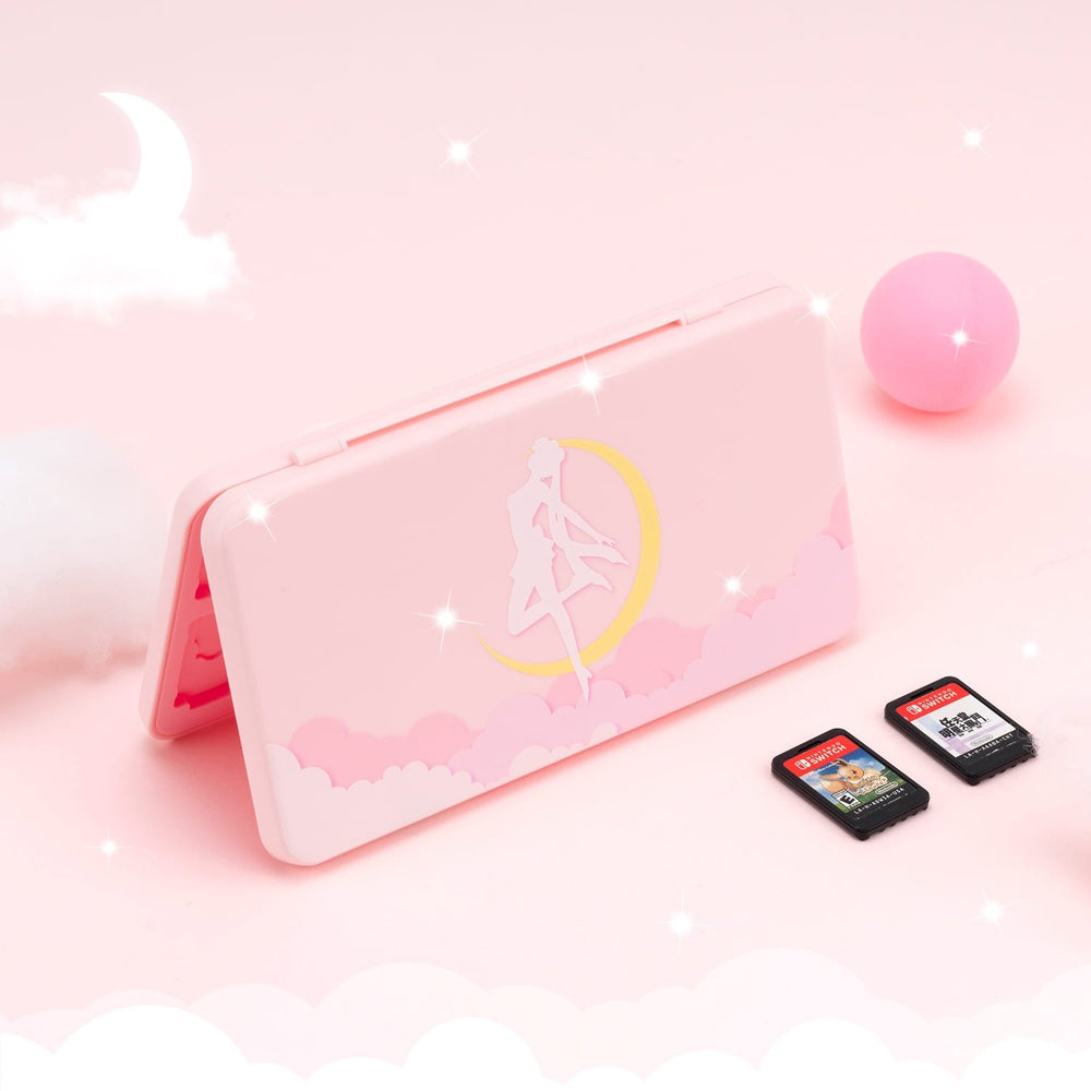 Load image into Gallery viewer, Sailor Moon Game 24 Card Case for Nintendo Switch Lite OLED
