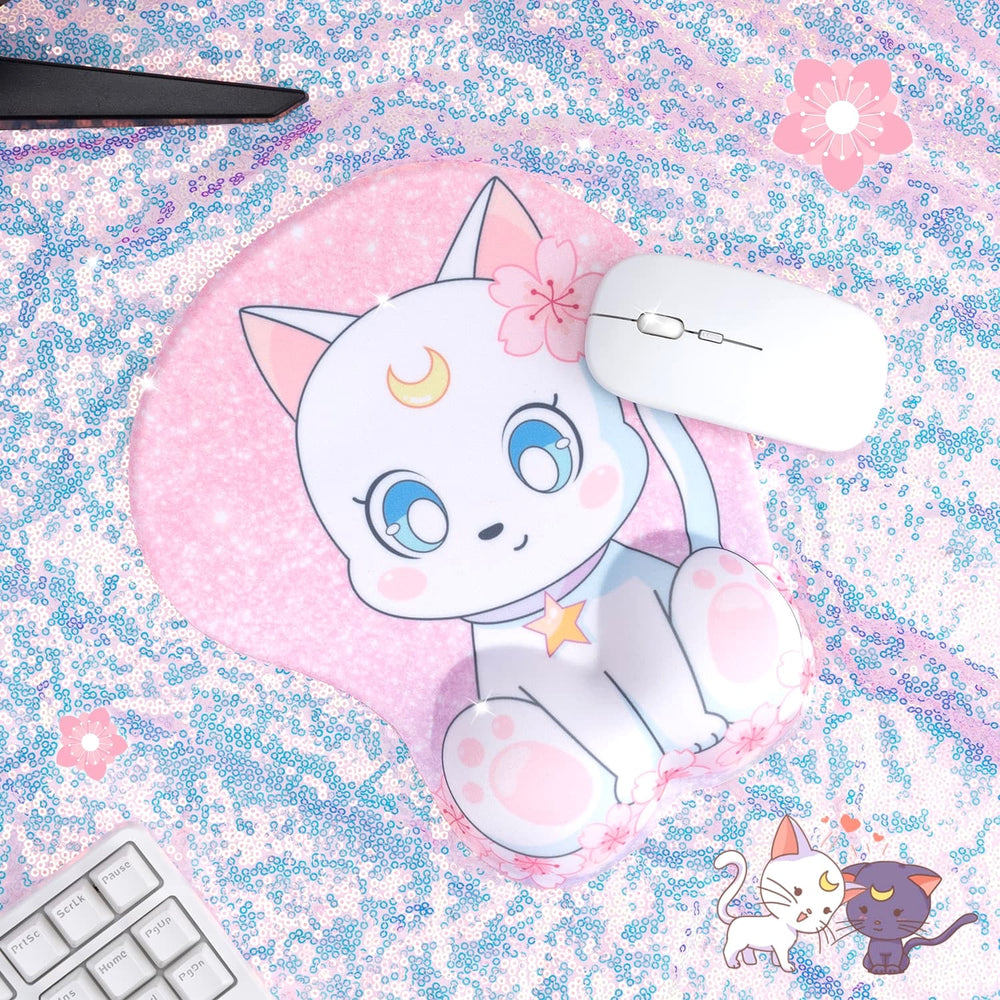 Sanrios Mouse Pad Wrist Rest Non-Slip Computer Pad Kuromi Cinnamoroll My  Melody